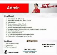 Cara Kerja Jadi Admin J&Amp;Amp T Express